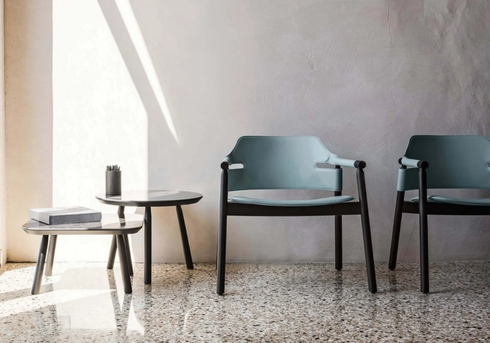 Tavolini Suite con top in ceramica di Midj