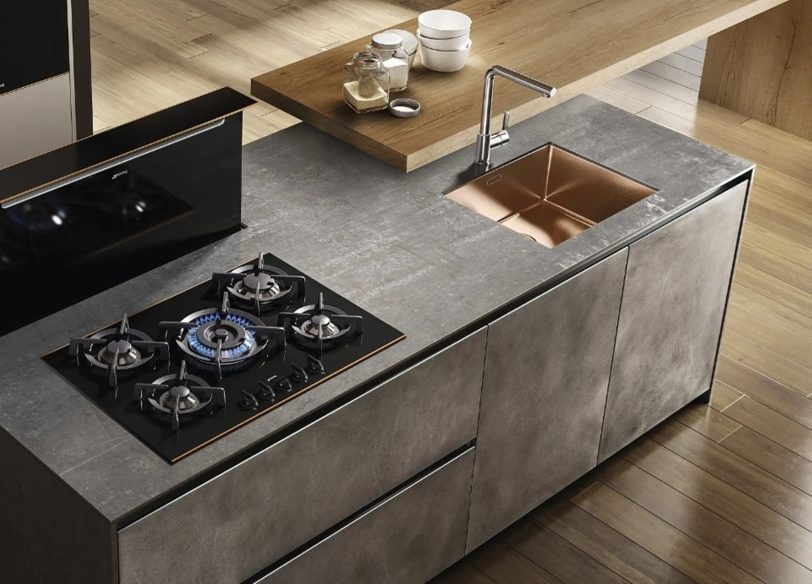 Lavello Dolce Stil Novo di Smeg