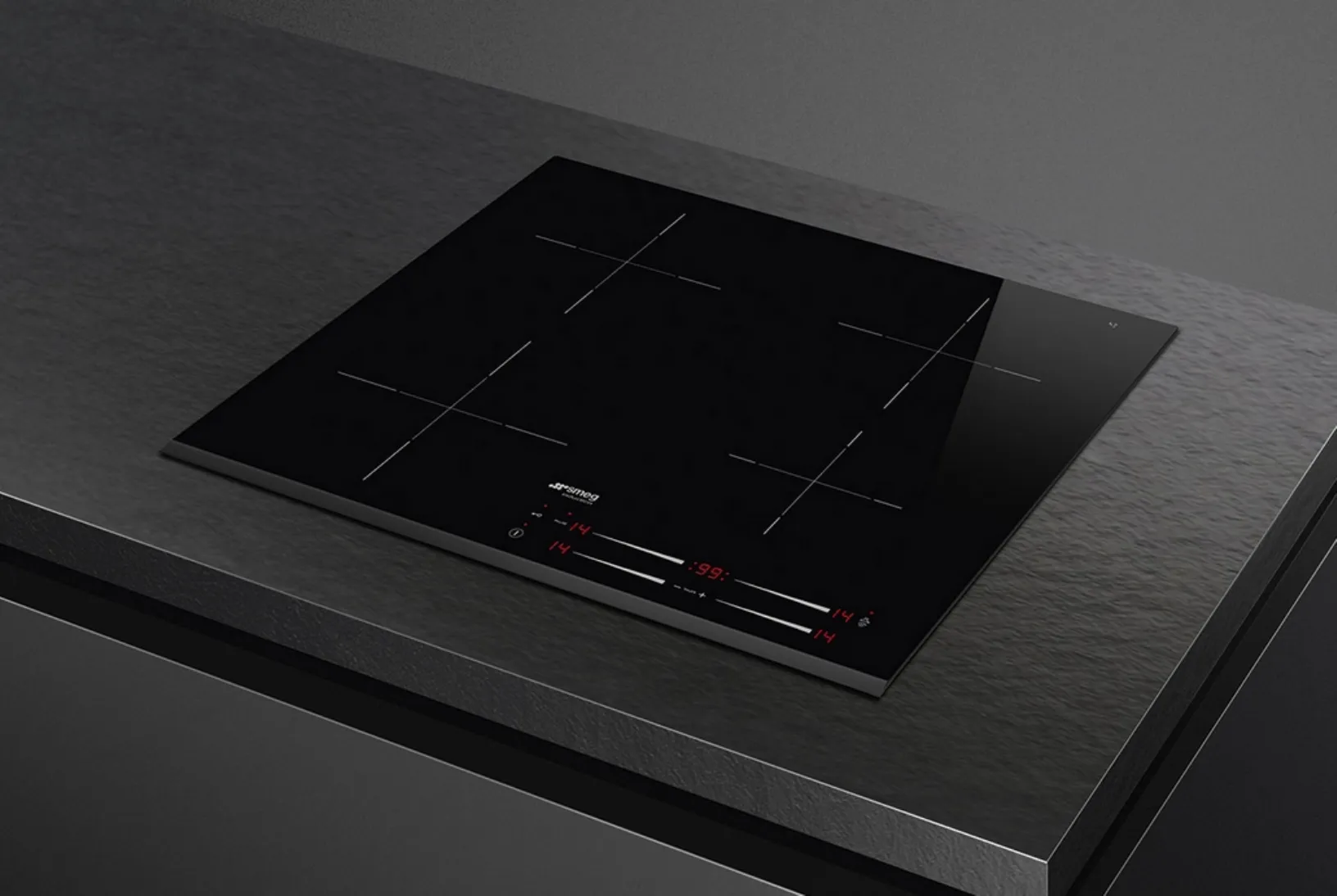 Piano Cottura SI7643B Induzione Universale di Smeg