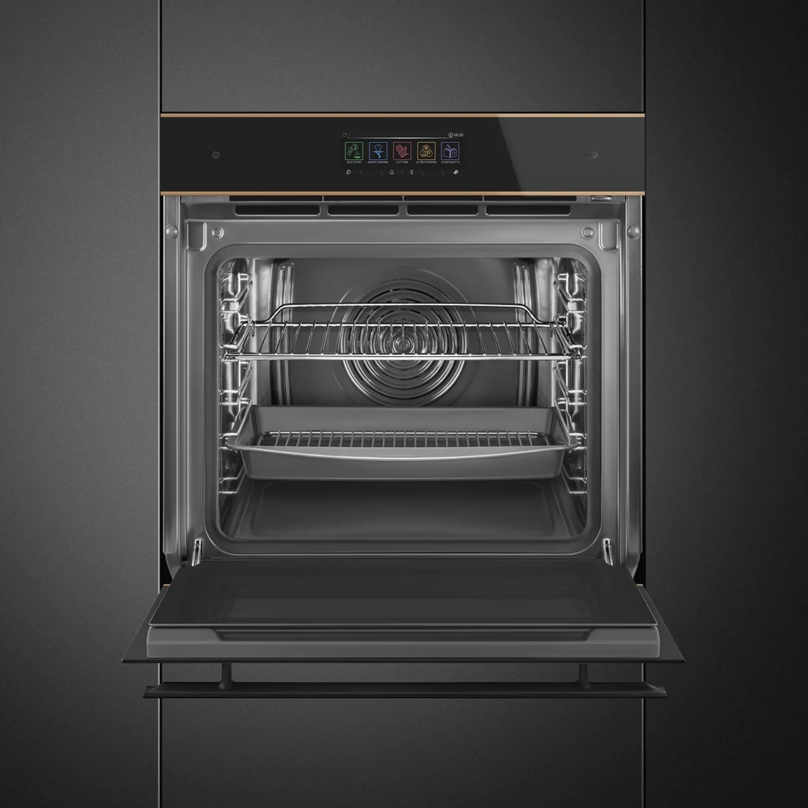 Forno SO6606S4PNR Galileo Steam100 Pro Vapore Combinato di Smeg