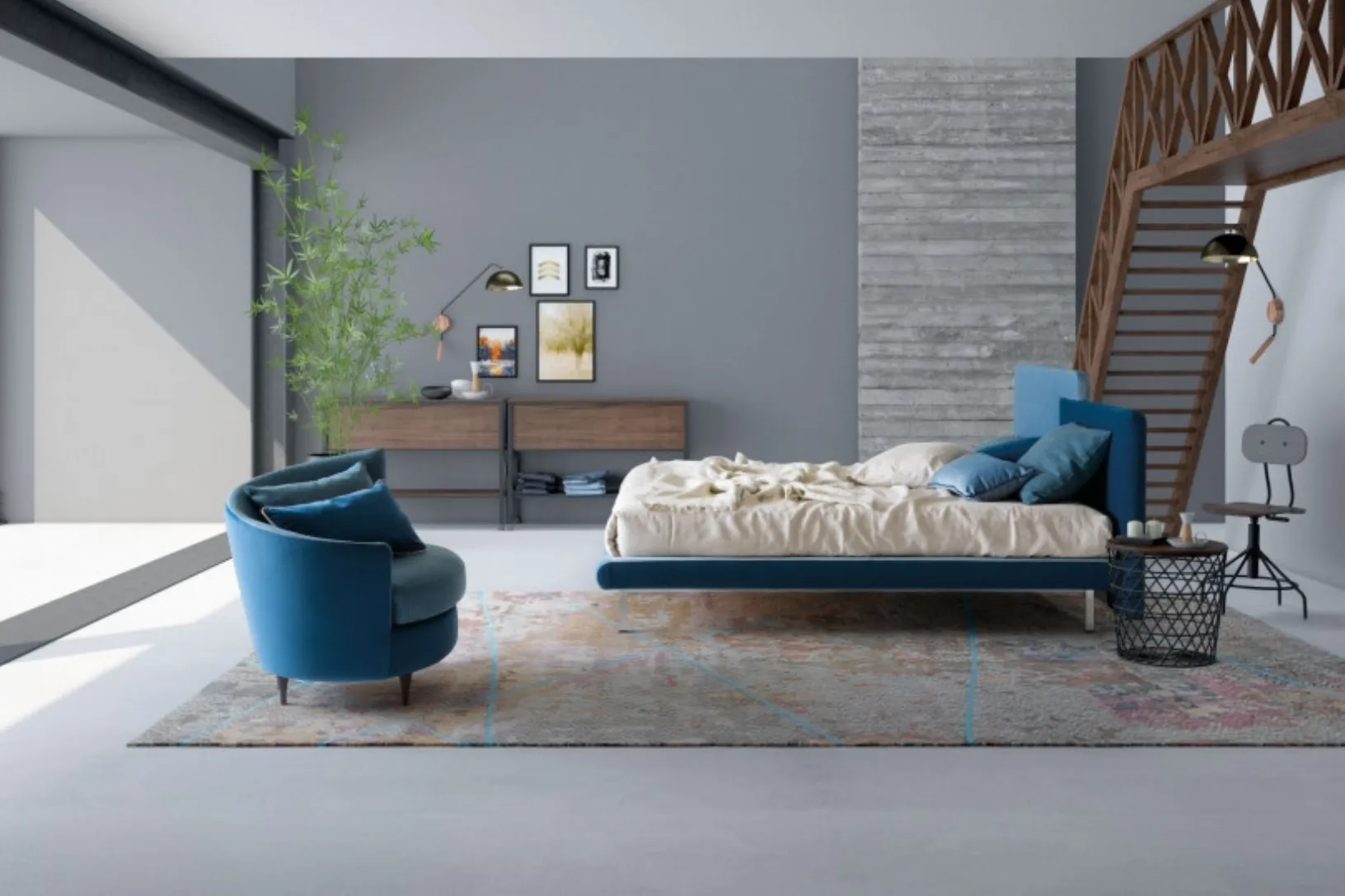 Letto di design Together di Le Comfort